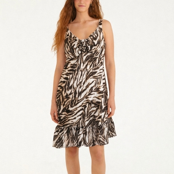 Talbots Dresses & Skirts - Talbots Zebra Animal Print Sheath Dress Lined NEW Size 8